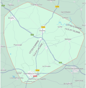 Secteur coiffeuse a domicile Côtes d'Amor Ille-et-Vilaine