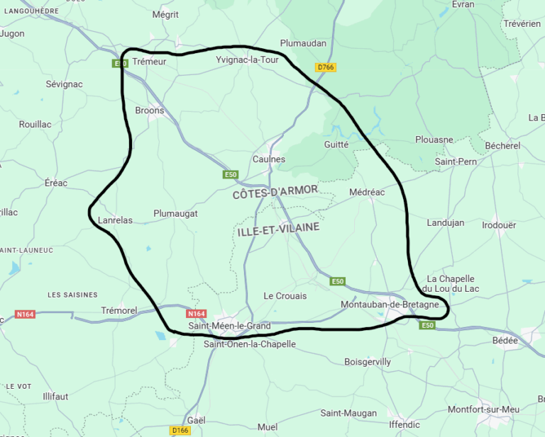 Secteur coiffeuse a domicile Côtes d'Amor Ille-et-Vilaine